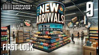 New Arrivals Increased Profit | Supermarket Simulator | EP9