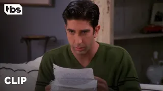 Friends: Ross Finally Reads Rachel's Letter (Season 4 Clip) | TBS