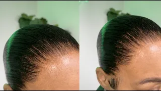 SUPER HD FRONTAL PONYTAIL TUTORIAL | SUPER FLAT AND MELTED | BRAIDED PONYTAIL