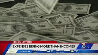 Expenses rising more than income