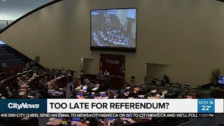 Toronto city council asking for referendum on slashing seats