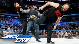 Kevin Owens and Sami Zayn unleash a brutal assault on Daniel Bryan: SmackDown LIVE, March 20, 2018