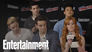 Shadowhunters' Cast Talks Series, Jace & Clary's Relationship & The Book | Entertainment Weekly