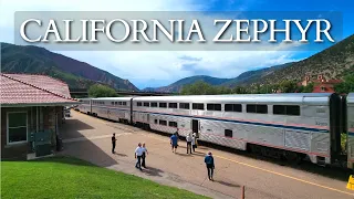 3 Days in First Class Roomette on Amtrak's California Zephyr - San Francisco to Chicago