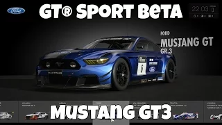 GT® Sport Beta - Mustang GT3 Time Trial (Northern Isle Speedway)