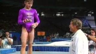 Dominique Moceanu -Uneven Bars - 1995 U.S. Gymnastics Championships - Women - Event Finals