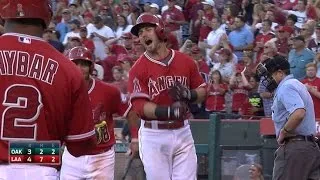 OAK@LAA: Angels hit five home runs in loss to A's