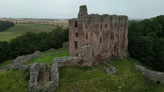 Norham Castle - Northumberland's defence against the Scots - Mini 3 pro