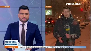 Украина в плену циклона Петра