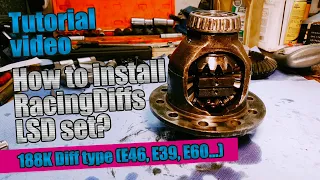 BMW E46 E39 E60 E85 Open diff to LSD | 188k Limited slip differential install