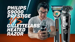 Philips S9000 Prestige vs GilletteLabs Heated Razor: Shaving With Tech - #WWZD