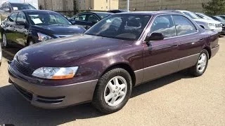 Pre Owned 1992 Lexus ES 300 4dr Sedan Walk Around Review West Edmonton , Alberta