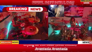 BREAKING NEWS ( LIVE EURO SYMPHONIC METAL DRUMS) by J. Boyle #viral  #like  #drummer #fypシ