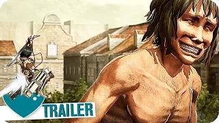 ATTACK ON TITAN Gameplay Trailer (2016) PS4, Xbox One, PC, PS VITA