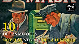 LA NOVELA NEGRA. Diez de las Mejores de La Historia. Definimos el género. #best #literatura #novela