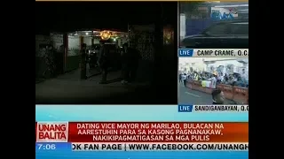 Dating vice mayor ng Marilao, Bulacan na aarestuhin, nakikipagmatigasan sa mga pulis