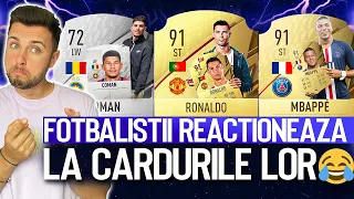 REACTIA FOTBALISTILOR LA CARDURILE LOR DIN FIFA 22!! 😂