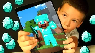 #4 ИЩЕМ АЛМАЗЫ 💎 НОВЫЙ ДОМ Майнкрафт Кока ВЫЖИВАНИЕ с Родителями НУБик Minecraft PE Нуб с ВЕБКОЙ