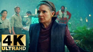 Star Wars: The Rise Of Skywalker - Leia's Death Scene | 4K UHD