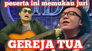 lagu GEREJA TUA bergema di indonesia idol 2023 parody. cove bombom