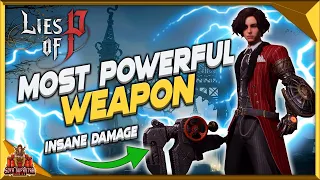 Lies Of P Most Powerful Strength Weapon - Insane Damage With The Best Handle And Head/Blade Combo