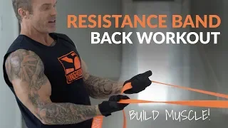 Awesome At-Home Back Workout Using Resistance Bands