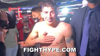 LEO SANTA CRUZ FIRST WORDS AFTER BRUTAL KNOCKOUT LOSS TO GERVONTA DAVIS: "I'M OKAY. TOUGH FIGHT"