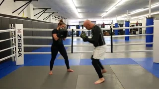 How to shift like Mike Tyson: Liver shot to open stance in BOXING