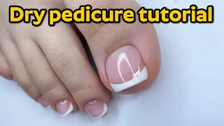 Dry Pedicure Step by Step 🦶X-coat Tips by BTArtbox