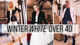 10 Winter White Outfits You’ll Want To Wear in 2022 (Over 40 Style)