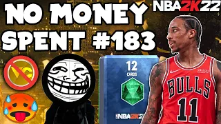 NO MONEY SPENT SERIES #183 - MY FAVORITE SNIPING FILTERS HAVE DRIED UP! NBA 2K22 MyTEAM