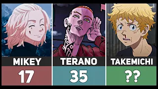 TOP Tokyo Revengers Characters Age | Top with jokes and no spoilers