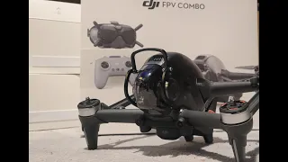 DJI FPV : first unboxing WITH dji backpack + smart battery + sd card combo