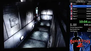 World Record - Dino Crisis 2 (PS) Speedrun - Any% Normal (54:39 IGT)