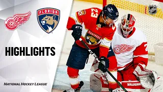 Red Wings @ Panthers 2/9/21 | NHL Highlights