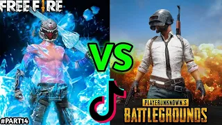 Free fire Vs Pubg Tik Tok Videos #PART17  HINDI  JORAWAR GAMING