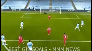 Man City 1-1 Liverpool | Premier league l Mo Salah scores from the spot in draw | BEST GIF GOALS