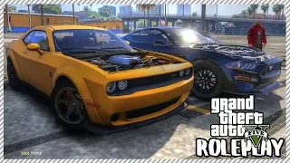 GTA 5 Roleplay - Taking Dodge Demon to Car Meet | RedlineRP #24