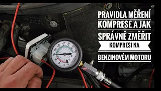 Pravidla měření komprese a jak správně změřit kompresi na benzinovém motoru #motor #autoservis