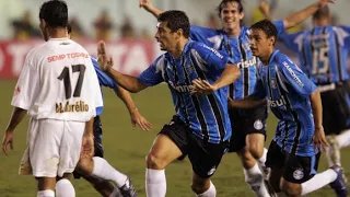 Santos 3 x 1 Grêmio - Semifinal Copa Libertadores 2007 | Jogo Completo