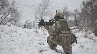British Army Live-Firing Snow Exercise | Forces TV
