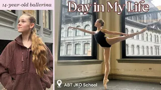 BTS with a Talented NYC Ballet Student on Scholarship: my day in the life!🩰 #ballet