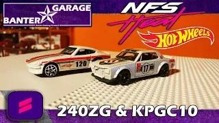 Hot Wheels Nissan 240ZG & KPGC10 Skyline // NFS: Heat Studio - Speed Builds