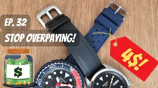 DON'T OVERPAY for your watch straps!