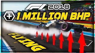 What Happens When An F1 Car Has 1 MILLION BRAKE HORSEPOWER (BHP)!!! - Game Breaking F1 Experiment!