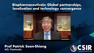 #CSIR75: Biopharmaceuticals: Global partnerships, localisation and technology convergence
