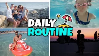 DAILY ROUTINE AL MARE Famiglia GBR - Speciale 900.000 iscritti