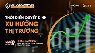 THỜI ĐIỂM QUYẾT ĐỊNH XU HƯỚNG THỊ TRƯỜNG | NHỊP ĐẬP THỊ TRƯỜNG 29/03/2024