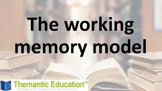 A brief summary of the working memory model - IB Psychology