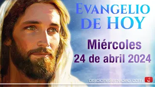 Evangelio de HOY. Miércoles 24 de abril 2024 Jn 12,44-50 "No he venido al mundo para condenarlo"